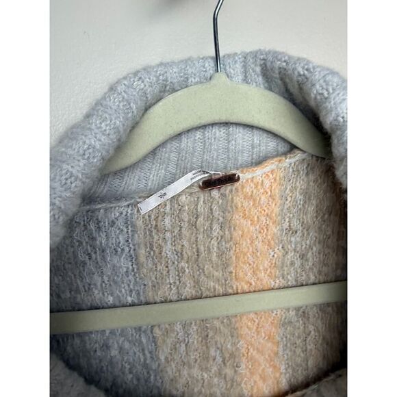 FREE PEOPLE Nordic Fair Isle WILLOW PONCHO Sweater Sz. S - Picture 4 of 9